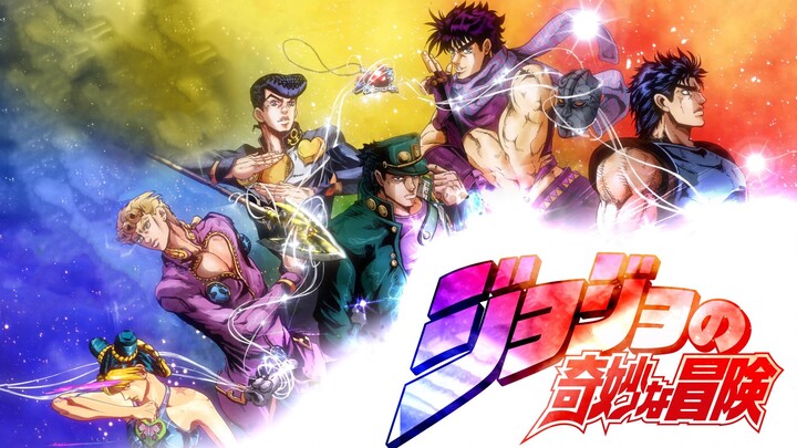 [4K60 frames/JOJO] All six seasons OP seamless/pure sound effects version - I have seen their journe