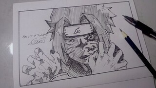 NaruSaku | Speed draw