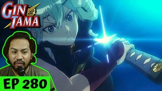 GRACEFUL AND BEAUTIFUL SWORDPLAY!!! 😍 | Gintama Episode 280 [REACTION]