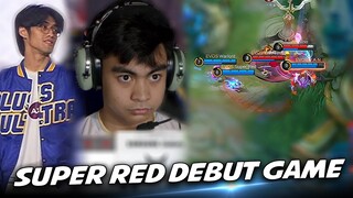 SUPER RED DEBUT GAME in MPL INDONESIA SEASON 13 . . . 😮