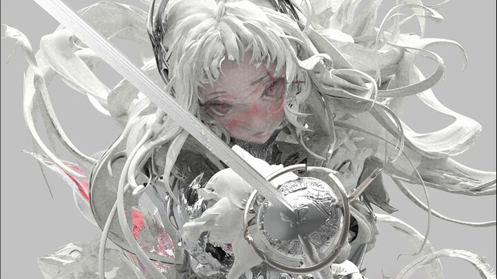 “Thanh kiếm của ta sẽ chém tan triều dâng!” Trưng bày thiết kế figure Tiểu Điểu Alyne trong Arknight