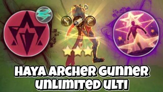 ANGELA 3 HAYABUSA ARCHER GUNNER UNLIMITED ULTI!! KUAT BANGET COY!! MAGIC CHESS MOBILE LEGENDS