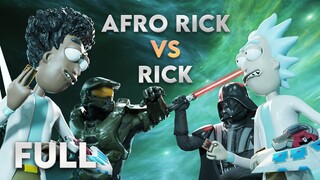 Rick Duels Rick -  Halo VS Star Wars In YuGioh Rick & Morty