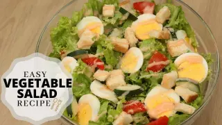 Pinaka Madaling VEGETABLE SALAD Recipe