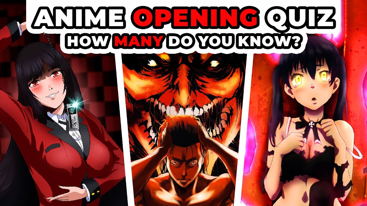 100 ANIME OPENING QUIZ 🕹️ GUESS ANIME OPENING 「Anime QUIZ」🍥 - BiliBili