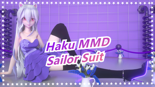 [Haku MMD] Haku in Sailor Suit / Stop Watching, She Wears "Safety Pants"