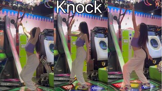 【e舞成名】李彩演 Knock 跳舞机上机
