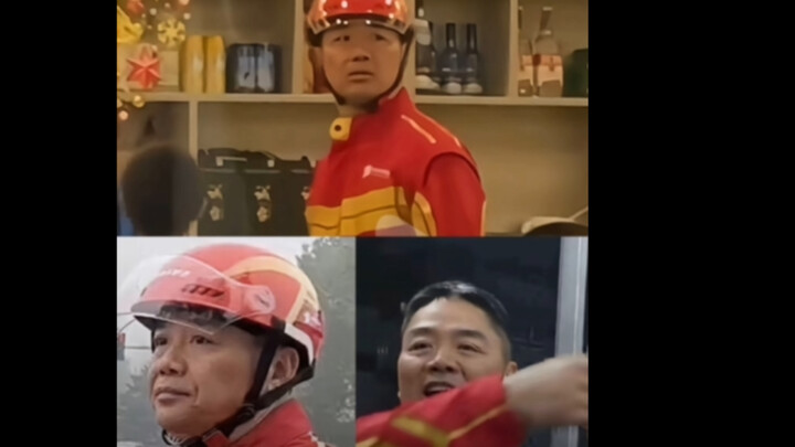 "Spring Courtyard Snow" Liu Qiangdong Delivers Food外卖