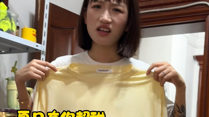 When my husband bought me a super trendy "spring/fall top"...