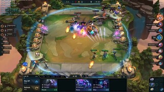 LEESIN LÔI LONG + CUỒNG ĐAO ÁNH SÁNG ĐÁ BAY MÀU CẢ MAP CARRY CỰC KHỎE _ DTCL MÙA