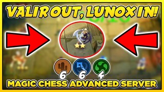 LUNOX IN MAGIC CHESS! Magic Chess Advance Server|Mobile Legends Bang Bang