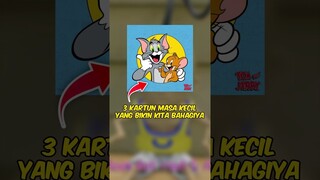 3 Kartun Masa Kecil Yang Membuat Kita Bahagia (Nomer 3 Bikin Nostalgia) #shorts