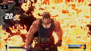 KOF15　チャンピオン　ラルフ　怒り火力…２０HITガトリングコンボ