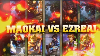 [THROWTHI] Team Anh Tèo Miền Tây Cầm 5 Maokai Đấu Với 5 Ezreal