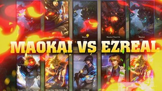 [THROWTHI] Team Anh Tèo Miền Tây Cầm 5 Maokai Đấu Với 5 Ezreal