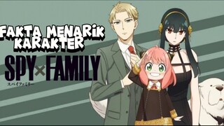 Fakta Menarik Karakter SPY X FAMILY