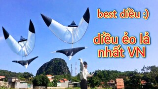 Thả Diều Sáo Ẻo Lả Nhất Việt Nam | Xem cười vỡ mồm | giant kite