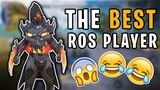 THE BEST FILIPINO ROS PLAYER GRABE ANG LAKAS | RULES OF SURVIVAL