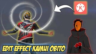 Cara edit video free fire effect kamui di kinemaster pro