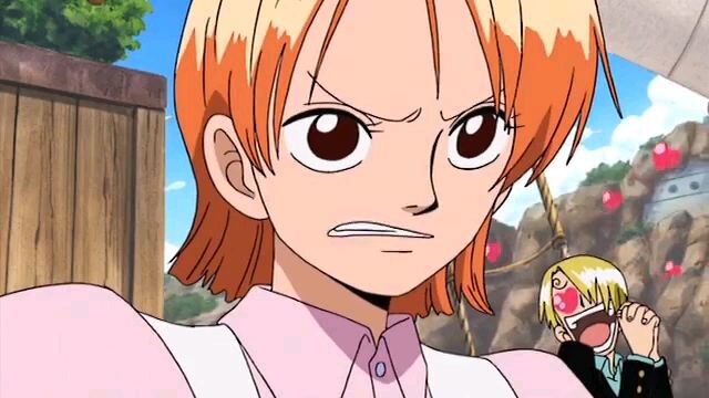 Sanji's "Nami-Swan!"