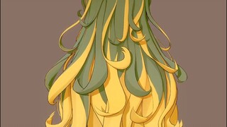 做哭动画师的长卷发