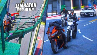 HOT PURSUIT ZX25R ! AKU MEMBUAT POLISI KEWALAHAN !!! GTA 5 ROLEPLAY
