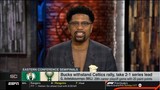ESPN SC | Jalen Rose goes crazy Giannis exploded 42 points to lead Bucks beat Celtics 103-101