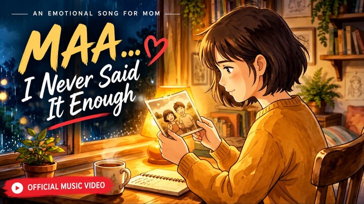 Maa, I Never Said It Enough ❤️ | An Emotional Song for Mom | Heart Touching Mother Song