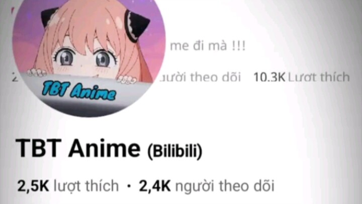 Khai Trương Fanpage, Youtube ,TikTok Của TBT Anime