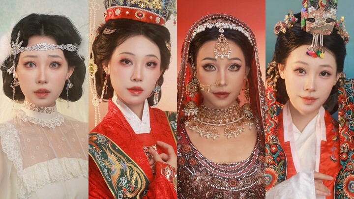 «لا داعي لأن تكوني مثالية تمامًا»: تغيير ملابس العرائس من مناطق مختلفة