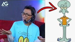 Ini Dia Sosok Pengisi Suara Squidward - Dubber Squidward Indonesia (Jumali Jindra)