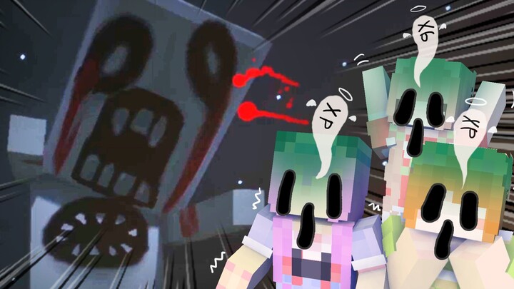 When three girls play horror survival