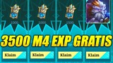 CARA DAPAT TAMBAHAN 3500 EXP M4 GRATIS DARI MOONTON! | MOBILE LEGENDS