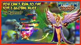 Umpisa Pa Lang Bakbakan na! Top 1 Alice by KylexxP - Mobile Legends - MLBB