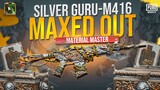 New M416 with On Hit effect | Silver Guru M416 Maxed Out 🔥