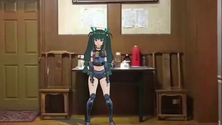 Qing Yi: "Sir, let me teach you the Lightning Five Whips"