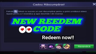 REDEMPTION CODE MOBILE LEGEND 2020