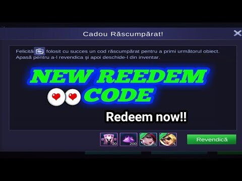 REDEMPTION CODE MOBILE LEGEND 2020