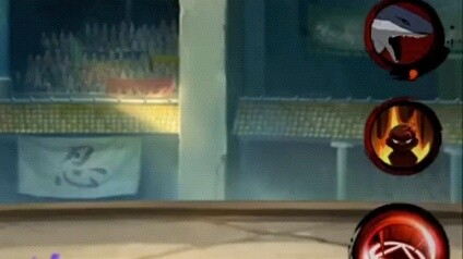 I used the new ninja to make an eight-hit combo.