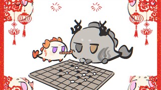 猪泡表情包小食拼盘