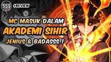 Mc Bocah Masuk Sekolah Sihir !! Jenius & Badass !? (Review Komik)