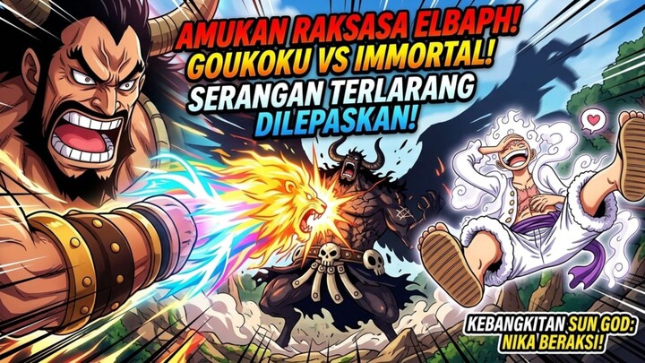ONE Piece Episode Hajrudin, Loki, Luffy Bersatu Melawan Imu