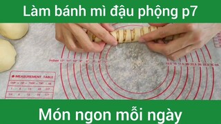 Làm bánh mì đậu phộng p7