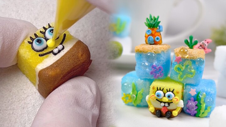 Bạn đã thấy SpongeBob SquarePants mini mờ chưa? [Bánh quy tổng]