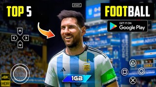 Top 5 Best Football Games For Android in 2022 ll High Graphics (Online/Offline)