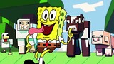 Spongebob in Minecraft 🎵 TheFatRat - Unity (Music Animation)
