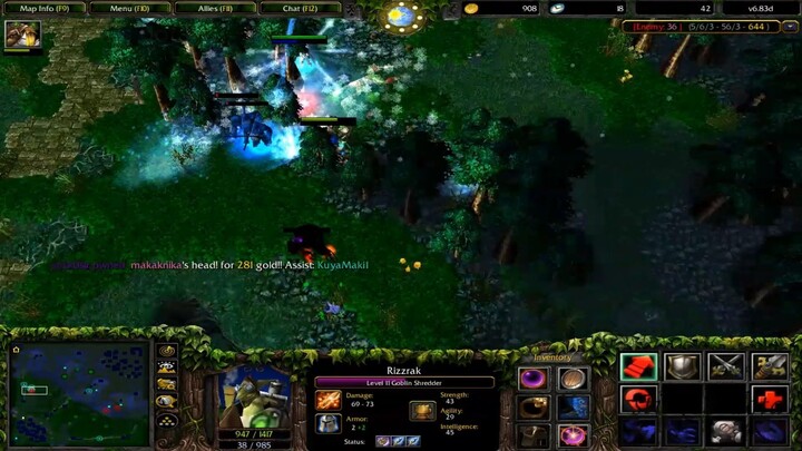 Dota 1 Goblin Shredder
