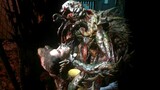 Resident Evil 3 Jill màu vàng bị một con bọ ôm