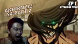 AKHIRNYA RILIS! Attack On Titan Season 4 Part 2 Episode 1 Sub Indonesia Reaction | SNK S4 EP 17