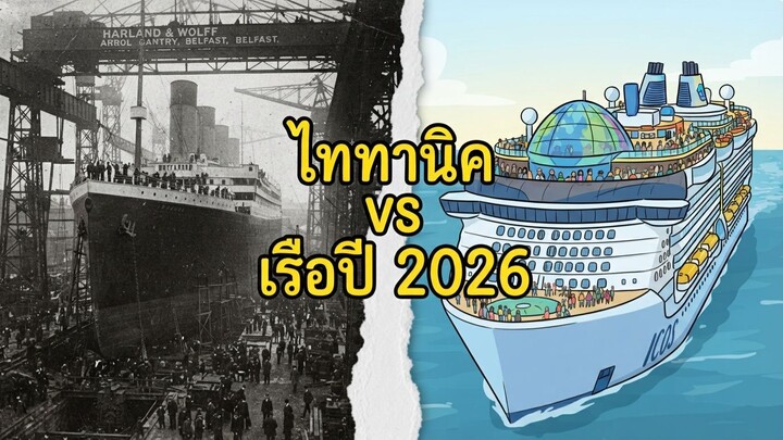 TITANIC 26 เดือน 3,000 แรงงาน เพื่อสร้างเรือที่ใหญ่ที่สุดในโลก